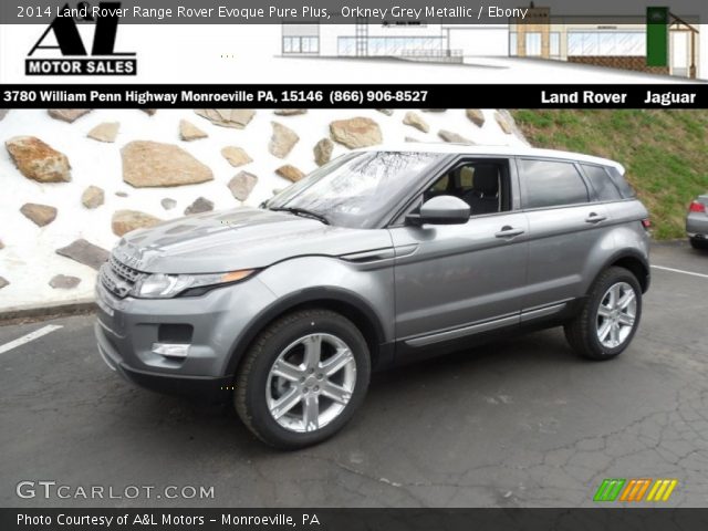 2014 Land Rover Range Rover Evoque Pure Plus in Orkney Grey Metallic