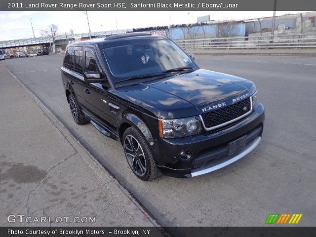 2011 Land Rover Range Rover Sport HSE in Santorini Black Metallic