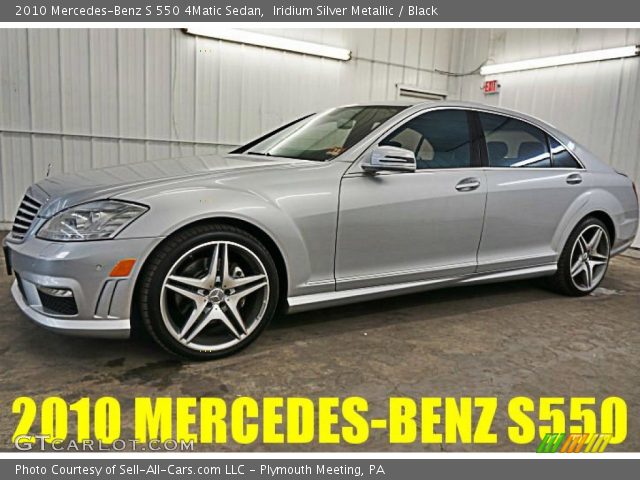 2010 Mercedes-Benz S 550 4Matic Sedan in Iridium Silver Metallic