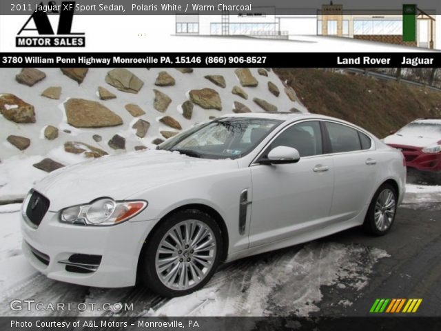 2011 Jaguar XF Sport Sedan in Polaris White