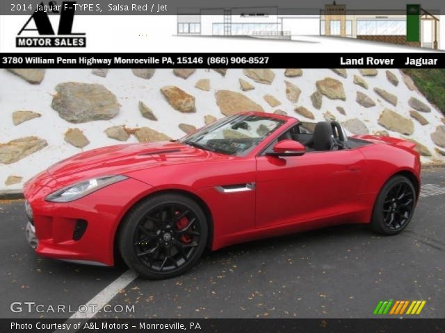 2014 Jaguar F-TYPE S in Salsa Red
