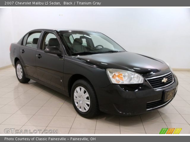 2007 Chevrolet Malibu LS Sedan in Black