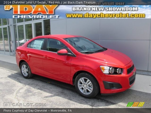 2014 Chevrolet Sonic LT Sedan in Red Hot