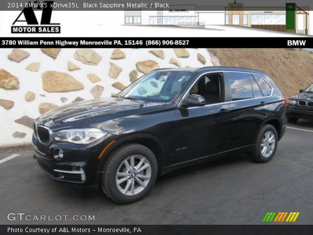 2014 BMW X5 xDrive35i in Black Sapphire Metallic