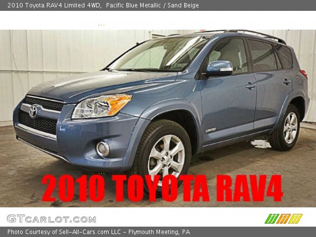 2010 Toyota RAV4 Limited 4WD in Pacific Blue Metallic