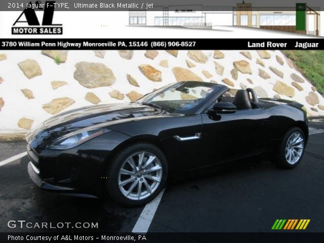 2014 Jaguar F-TYPE  in Ultimate Black Metallic