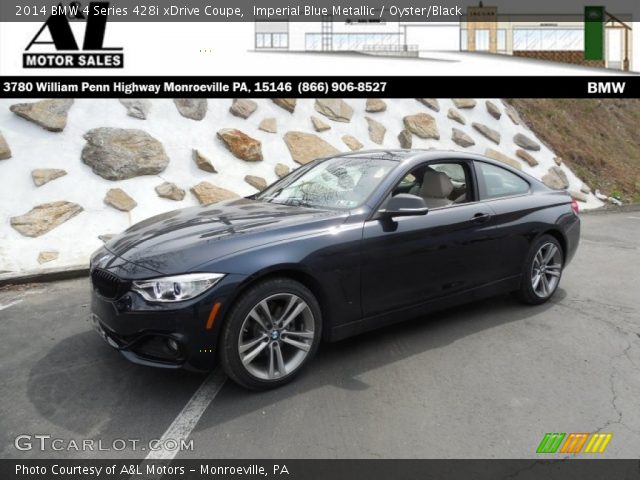 2014 BMW 4 Series 428i xDrive Coupe in Imperial Blue Metallic