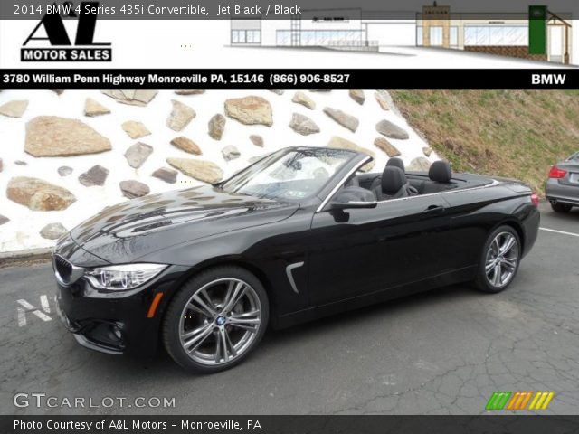 2014 BMW 4 Series 435i Convertible in Jet Black