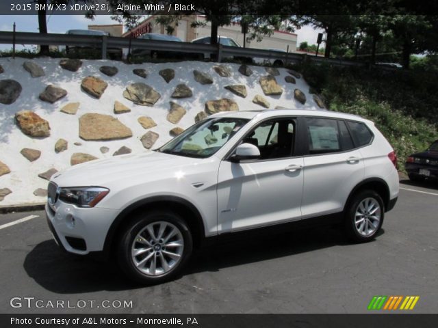 2015 BMW X3 xDrive28i in Alpine White