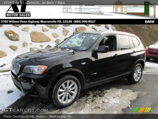 2014 BMW X3 xDrive28i in Jet Black