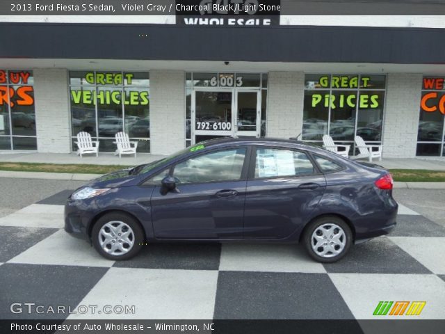 2013 Ford Fiesta S Sedan in Violet Gray