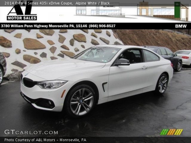 2014 BMW 4 Series 435i xDrive Coupe in Alpine White