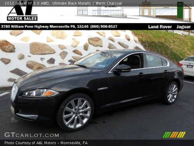 2013 Jaguar XF 3.0 AWD in Ultimate Black Metallic