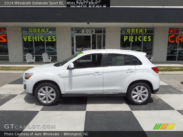 2014 Mitsubishi Outlander Sport ES in White Pearl
