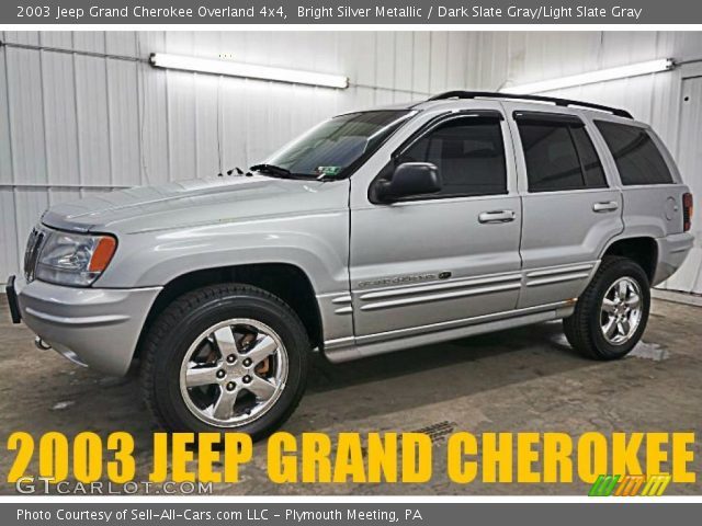 2003 Jeep Grand Cherokee Overland 4x4 in Bright Silver Metallic