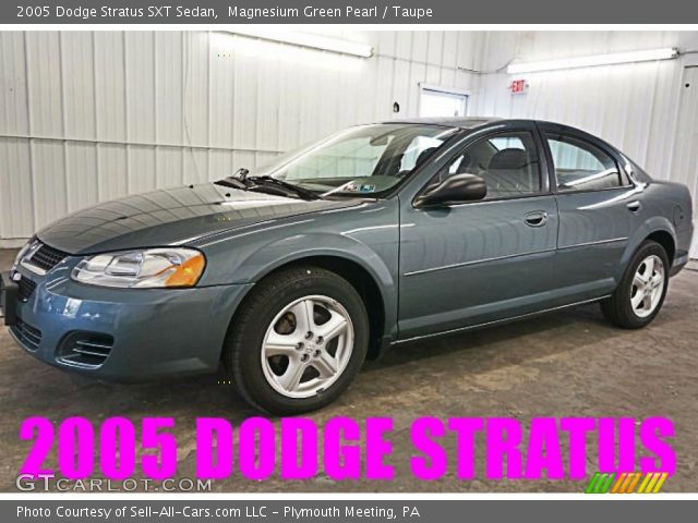 2005 Dodge Stratus SXT Sedan in Magnesium Green Pearl