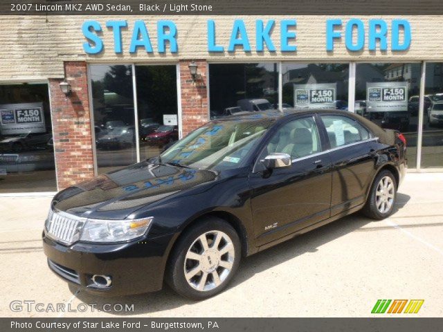 2007 Lincoln MKZ AWD Sedan in Black