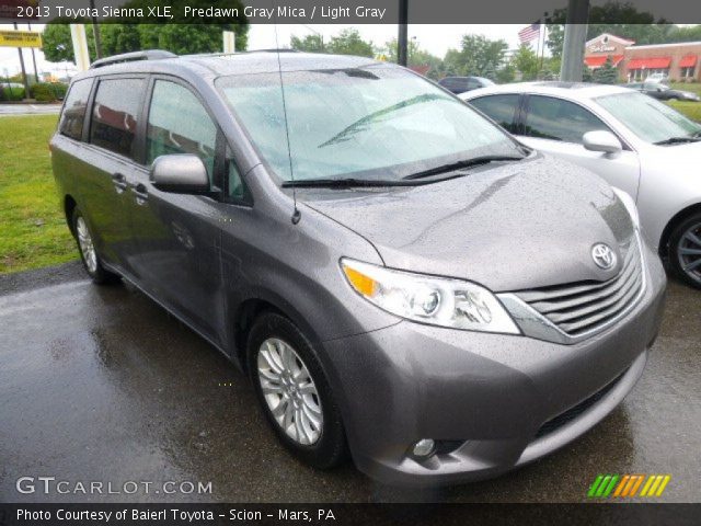 2013 Toyota Sienna XLE in Predawn Gray Mica