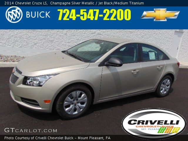2014 Chevrolet Cruze LS in Champagne Silver Metallic