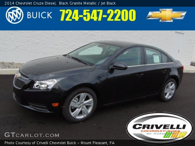 2014 Chevrolet Cruze Diesel in Black Granite Metallic