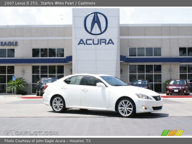 2007 Lexus IS 250 in Starfire White Pearl