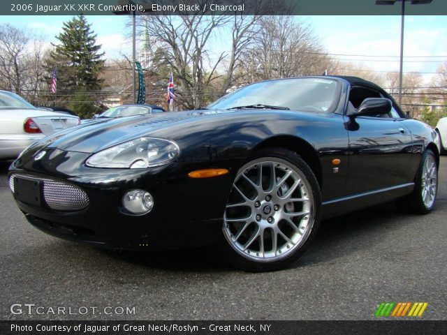 2006 Jaguar XK XKR Convertible in Ebony Black