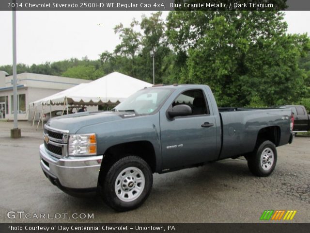 2014 Chevrolet Silverado 2500HD WT Regular Cab 4x4 in Blue Granite Metallic