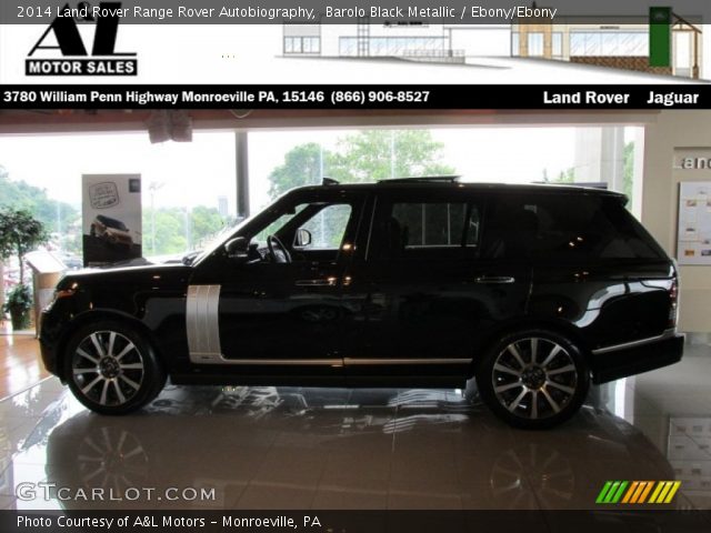 2014 Land Rover Range Rover Autobiography in Barolo Black Metallic
