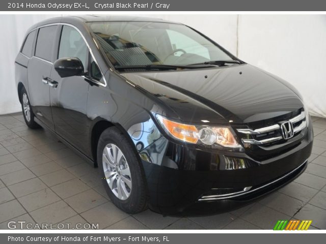 2014 Honda Odyssey EX-L in Crystal Black Pearl