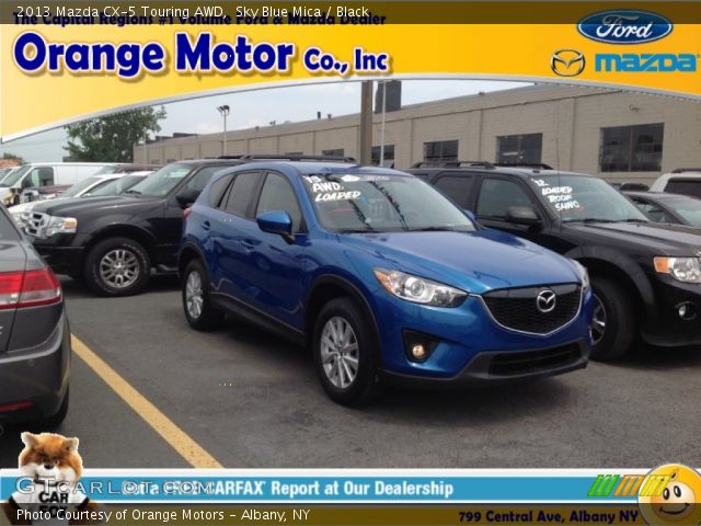 2013 Mazda CX-5 Touring AWD in Sky Blue Mica
