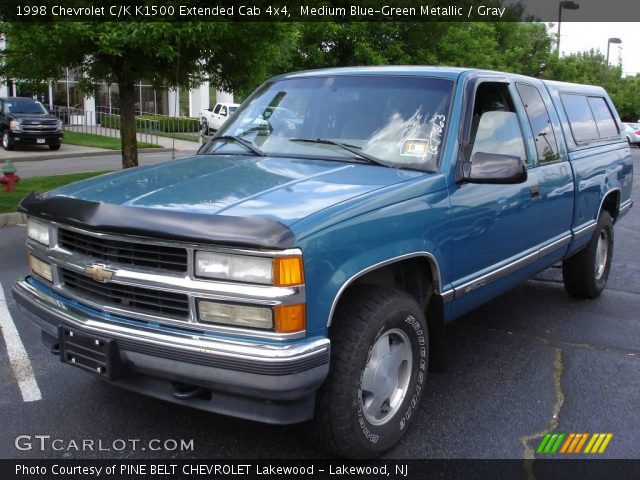 1998 Chevrolet C/K K1500 Extended Cab 4x4 in Medium Blue-Green Metallic