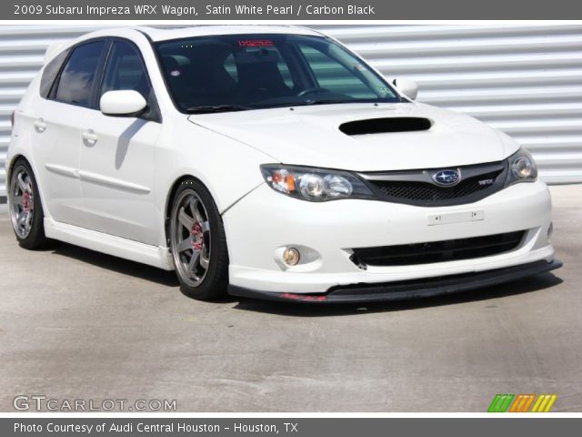 2009 Subaru Impreza WRX Wagon in Satin White Pearl