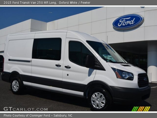 2015 Ford Transit Van 250 MR Long in Oxford White