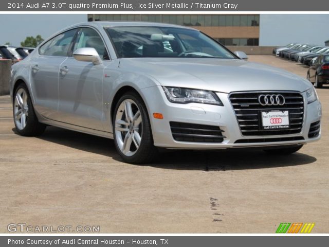 2014 Audi A7 3.0T quattro Premium Plus in Ice Silver Metallic