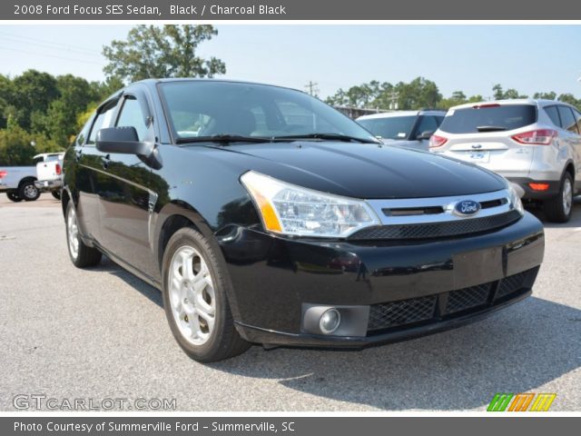 2008 Ford Focus SES Sedan in Black