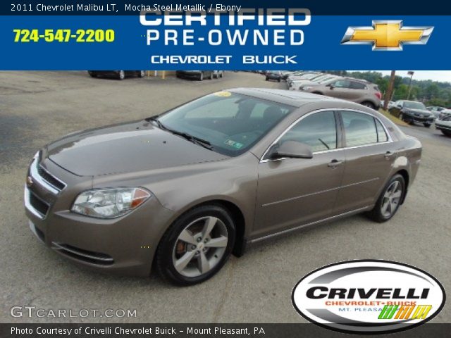 2011 Chevrolet Malibu LT in Mocha Steel Metallic