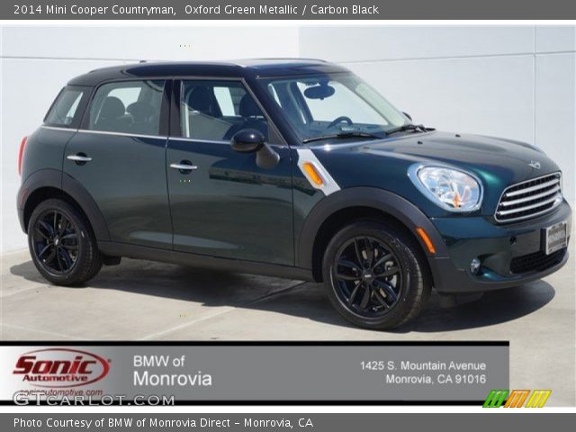 2014 Mini Cooper Countryman in Oxford Green Metallic