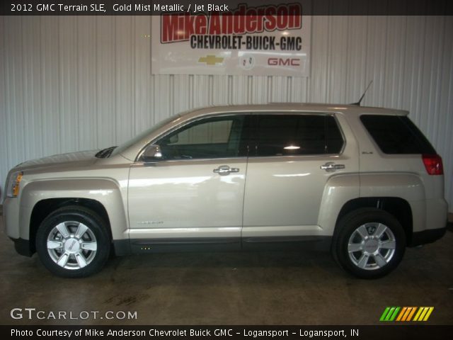2012 GMC Terrain SLE in Gold Mist Metallic