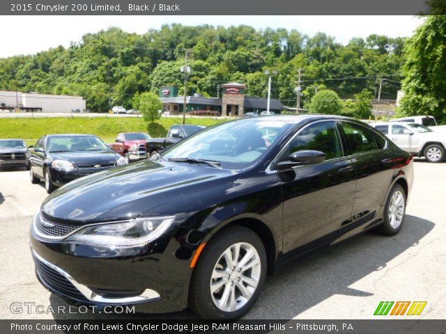 2015 Chrysler 200 Limited in Black