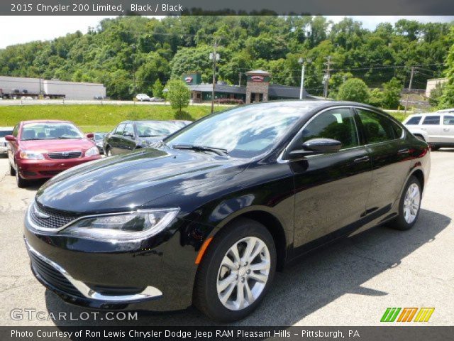 2015 Chrysler 200 Limited in Black