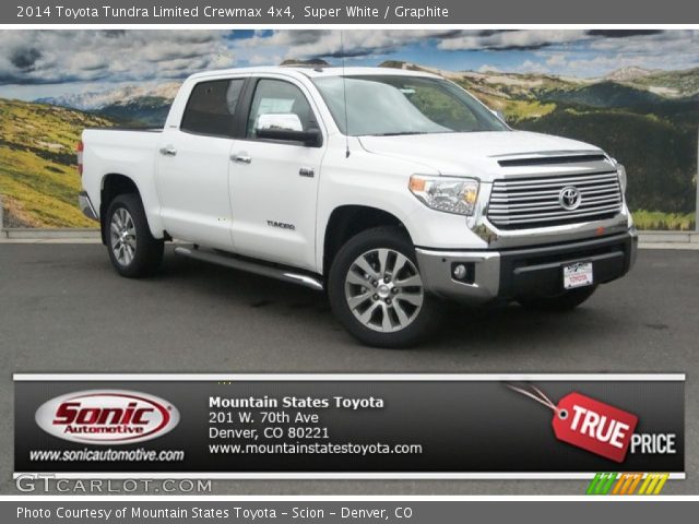 2014 Toyota Tundra Limited Crewmax 4x4 in Super White