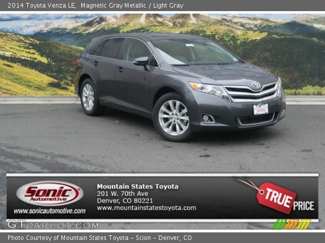 2014 Toyota Venza LE in Magnetic Gray Metallic