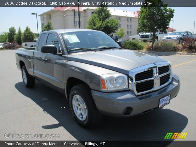 2006 Dodge Dakota SLT Club Cab 4x4 in Mineral Gray Metallic