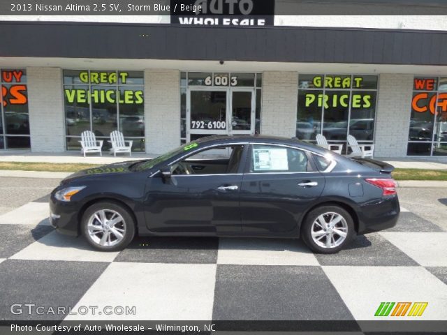 2013 Nissan Altima 2.5 SV in Storm Blue