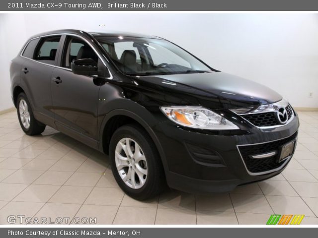 2011 Mazda CX-9 Touring AWD in Brilliant Black