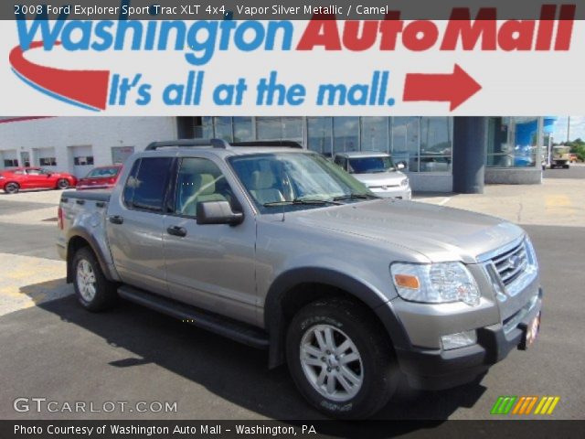 2008 Ford Explorer Sport Trac XLT 4x4 in Vapor Silver Metallic