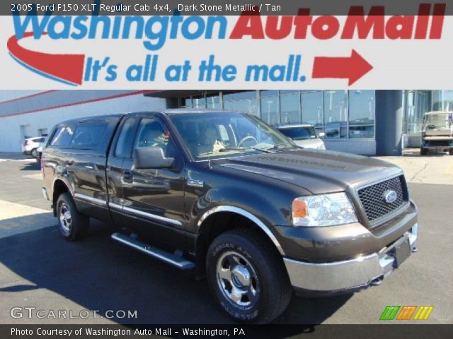 2005 Ford F150 XLT Regular Cab 4x4 in Dark Stone Metallic