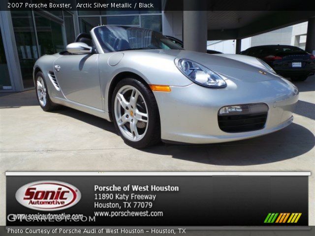 2007 Porsche Boxster  in Arctic Silver Metallic