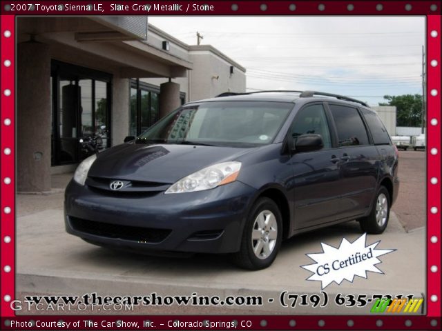 2007 Toyota Sienna LE in Slate Gray Metallic