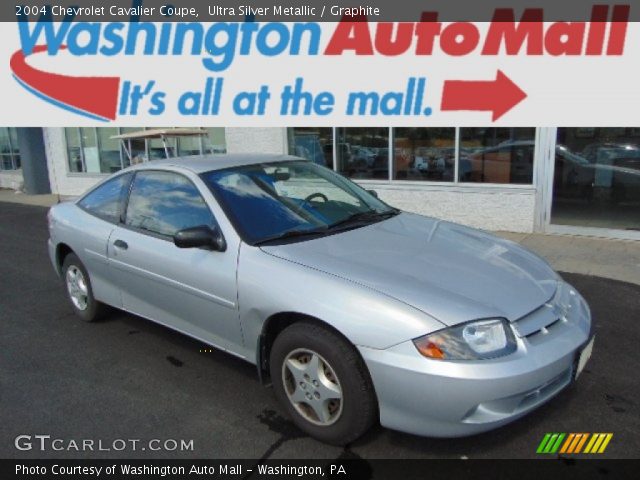 2004 Chevrolet Cavalier Coupe in Ultra Silver Metallic